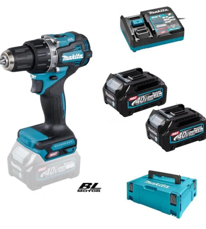 MAKITA DF002GD201Borrskruvdragare 40V, komplett| Borrskruvdragare 40V|Makita Kampanjer