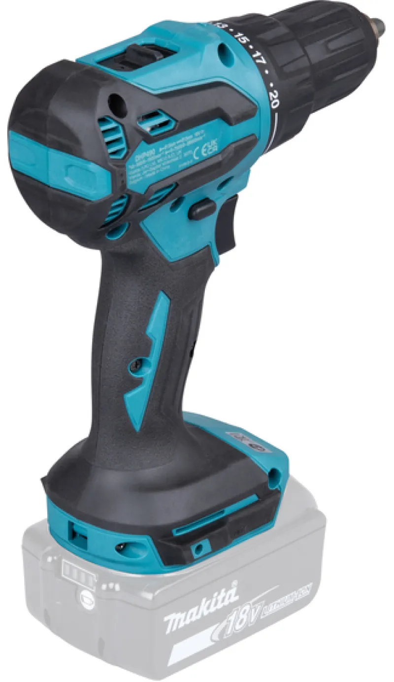 MAKITA DHP490RTJ Slagborrmaskin 18V , komplett| Nytt Från Makita!