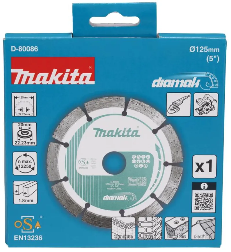 MAKITA Diamantklinga 125mm| Diamantklingor