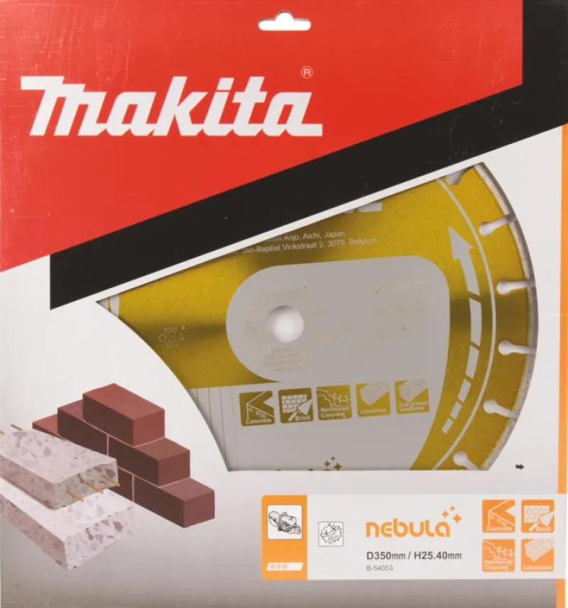 MAKITA Diamantklinga Nebula 350x25,4mm| Diamantklingor
