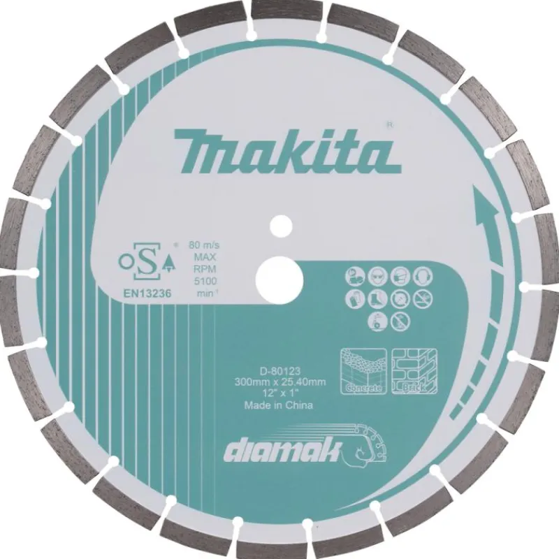 MAKITA Diamantklinga 300x25,4 mm| Diamantklingor