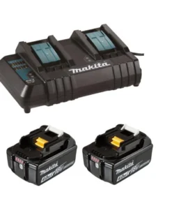 MAKITA DLM382CM2 Gräsklippare 2x18V 4,0Ah, komplett| Gräsklippare
