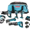 MAKITA DLX6038G Combokit 6,0Ah (6 st maskiner i väska) +1st extra 5,0Ab-batteri-på-köpet! Värde 995:-| Combokit