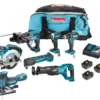 MAKITA DLX6038G Plus Combokit 6,0Ah (7 st maskiner i väska) +1st extra 5,0Ah-batteri-på-köpet! Värde 995:-| Combokit