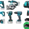MAKITA DLX6141T Combokit 6 st maskiner i väska +1st extra 5,0Ah-batteri-på-köpet! Värde 995:-| Combokit