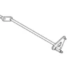 MAKITA Framaxel till DLM431, DLM432| Gräsklippare Tillbehör|Reservdelar