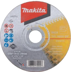 MAKITA kapskiva 125x1,0mm • Metall| Kap- Slipskivor
