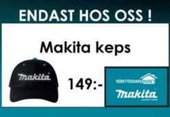 MAKITA keps 2026| Makita Merchandise Artiklar|Makita Kläder