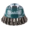 MAKITA Koppborste 75mm • M14 • tvinad| Stålborstar