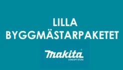 MAKITA lilla byggmästarpaketet (15 st maskiner+radio+väskor).| Combokit