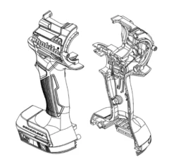 MAKITA 183L79-9 Skal till DDF484| Reservdelar