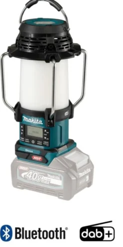MAKITA MR009G Lampa 40V med Radio, Bluetooth och DAB+| Radio 40V|Lampor 40V