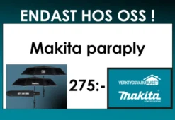 MAKITA Paraply hopfällbart| Makita Merchandise Artiklar|Makita Kläder