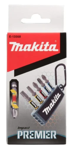 MAKITA Premier Bitssats 50mm • 5-delar| Bits Och Bitssatser