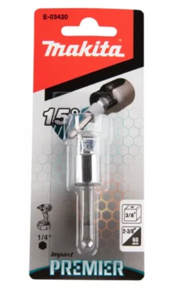 MAKITA Premier Hylsadapter 1/4" till 3/8" ledad| Bits Och Bitssatser