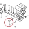 MAKITA Reservdel Brytar Knapp, LS1016 & LS1219| Reservdelar