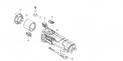 MAKITA Reservdel Kolsats, DTM51| Reservdelar