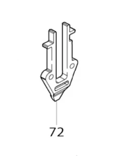 MAKITA Reservdel Mittplatta, DFN350| Reservdelar