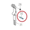 MAKITA Reservdel Rörpinne 3-22 , AF506| Reservdelar
