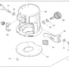 MAKITA Reservdel Skruv M6x25mm, DRT50| Reservdelar