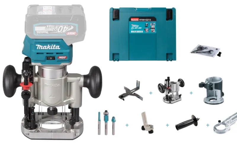 MAKITA RT001GZ13 Multifräs 40V| Fräsmaskiner