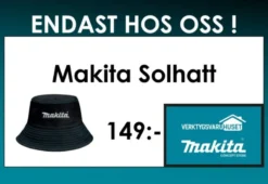 MAKITA Solhatt| Makita Merchandise Artiklar|Makita Kläder