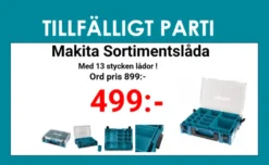 MAKITA Sortimentslåda med 13 insatslådor| Sortimentslådor|Förvaring