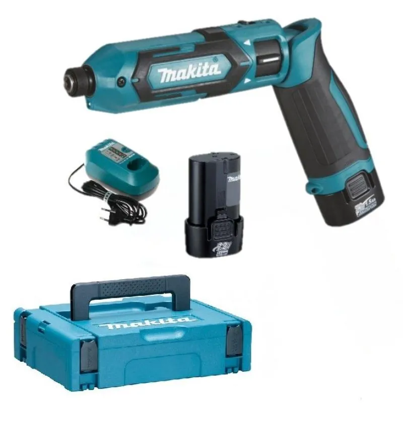 MAKITA TD022DSJ Slagskruvdragare 7,2V| Makita 7,2 Volt Serien