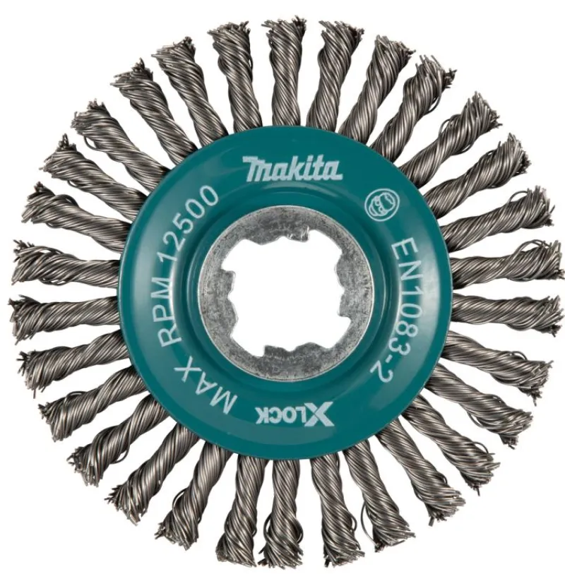 MAKITA X-lock Skivborste 115mm| Stålborstar