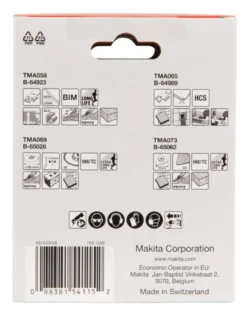 MAKITA Multibladset för kakel| Blad För Multimaskiner