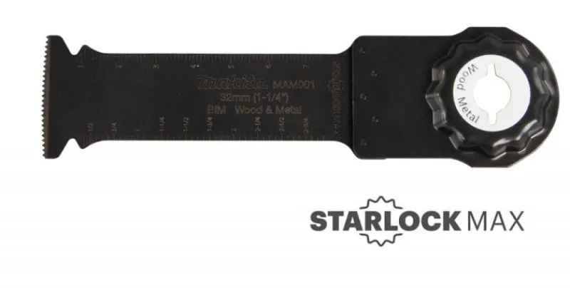 MAKITA Multiblad Trä/metall 32x80mm BIM| Blad För Multimaskiner