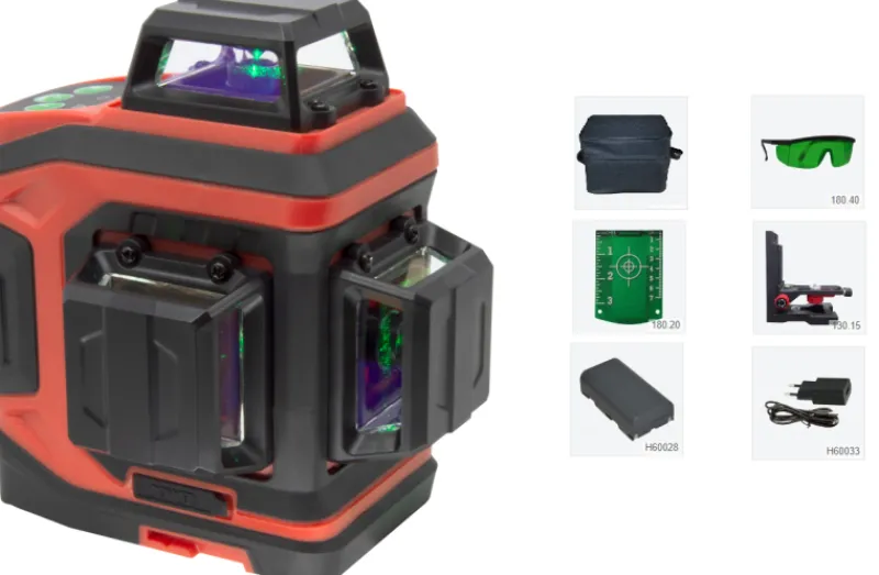 Övrig Multilinjelaser 3D Brave Grön| Linjelaser & Korslaser