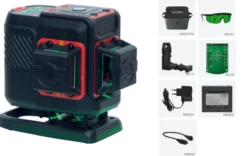 Övrig Multilinjelaser 3D Golv Grön| Linjelaser & Korslaser
