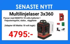 Övrig Multilinjelasersats grön MC3D 18Volt MAX| Linjelaser & Korslaser
