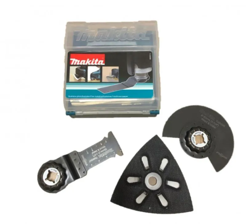 MAKITA Multiverktyg multibladset 4-delar| Blad För Multimaskiner