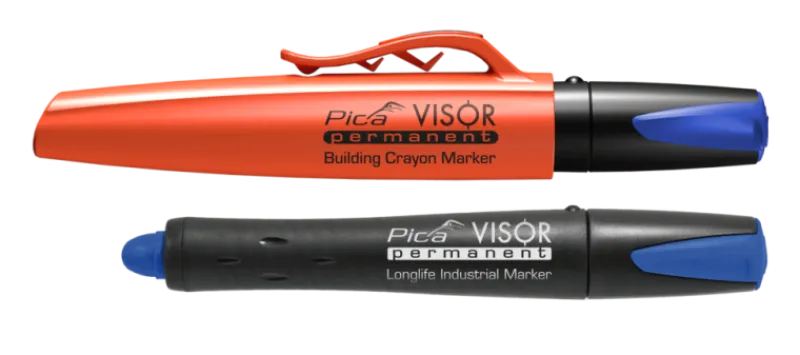 PICA visor Märkkrita blå| Märkpennor