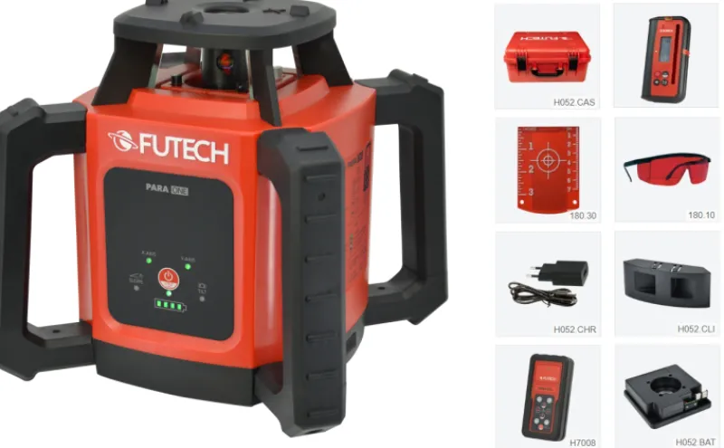 Futech Rotationslaser Para One röd| Linjelaser & Korslaser