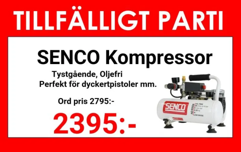 Senco Kompressor AC4504 • 8 bar| Senco