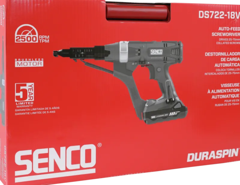 Senco Skruvautomat DS522-18V 2500 varv| Senco|Tryckluft, Kabelmaskiner Övriga Maskiner