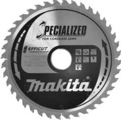MAKITA Sågklinga Komposit 185x30x1,50 40T Efficut| Sågklinga Cirkelsågar, Sänksågar