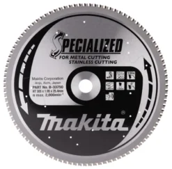 MAKITA Sågklinga Metall 305x25,4x1,95 100T Specialized| Sågklingor Klyv-, Kap- Och Gersågar