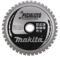 MAKITA Sågklinga Sandwich 165x20x1,7542T Specialized| Sågklinga Cirkelsågar, Sänksågar