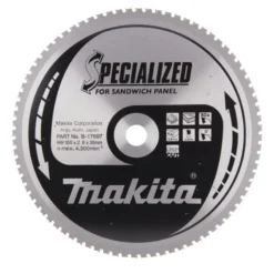 MAKITA Sågklinga Sandwich 355x30x2,6 80T Specialized| Sågklinga Cirkelsågar, Sänksågar