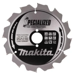 MAKITA Sågklinga Trä med spik 190x30x2,6 12T Specialized| Sågklinga Cirkelsågar, Sänksågar