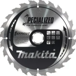 MAKITA Sågklinga Trä 235x30x2,2 24T Efficut| Sågklinga Cirkelsågar, Sänksågar