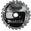 MAKITA Sågklinga Trä 260x30x2,15 25T Efficut| Sågklingor Klyv-, Kap- Och Gersågar