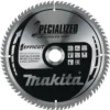 MAKITA Sågklinga Trä 260x30x2,15 80T Efficut| Sågklingor Klyv-, Kap- Och Gersågar