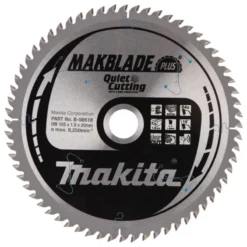 MAKITA Sågklinga Trä 165x20x1,9 64T Makblade Plus| Sågklinga Cirkelsågar, Sänksågar