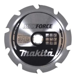 MAKITA Sågklinga Trä 165x20x2,0 10T Makforce| Sågklinga Cirkelsågar, Sänksågar