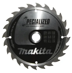 MAKITA Sågklinga Trä 165x20x1,5 24T Specialized| Sågklinga Cirkelsågar, Sänksågar
